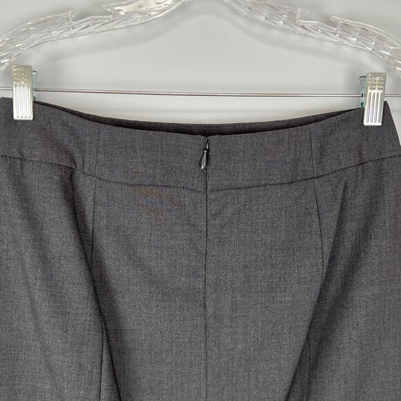 Calvin Klein Womens Gray Petite Pencil Skirt Career Suit Separates size 4P - Picture 8 of 14